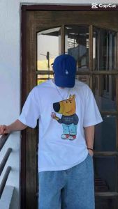 ADLV 100% ORIGINAL CHILL GUY DOUNUT SHORT SLEEVE T-SHIRT