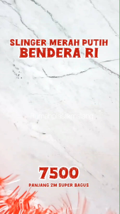 SLINGER MERAH PUTIH HIAS BENDERA RI tali panjang rumbai bulu slanger hiasan dekorasi kelas kantor murah dirgahayu republik indonesia dirgahayu ri hut  gantung dinding tempel pintu tembok aksesoris lomba foto karnaval 17 agustus
