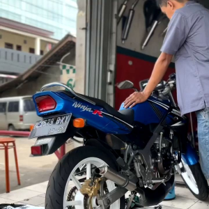 SLINCER SELINCER KNALPOT NINJA 2 TAK SUPER GARING ORIGINAL MACHINE BUKAN RTX CMS