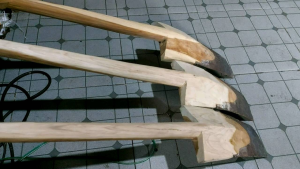 Lempak Tanah Galian Sawah & Desain Baja Selasar Full Kayu Jati