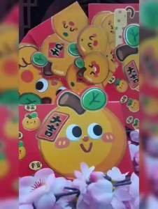 (4 LEMBAR) ANGPAO IMLEK 3D PREMIUM / ANGPAO KARAKTER BAHAN TEBAL / ATD3645