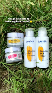 LAYNA PAKET SHOOTING WHITENING SERIES | PAKET KULIT SENSITIVE