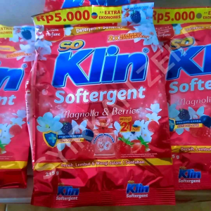 soklin 5000an | so klin softergent 215 gr all varian | sabun cuci bubuk