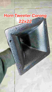 Horn Tweeter Corong 22x22 Horn Audio Corong ukuran 22 x 22 bahan alumunium