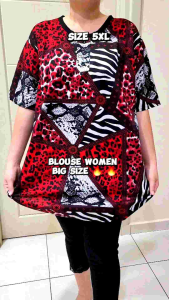 Big Size Baju Blouse Plus Size