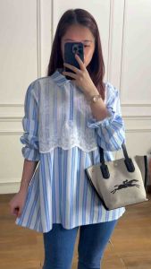 Sevi Blouse Mix Brukat
