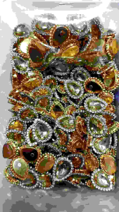 Crystal Rhinestone Teardrop Shaped (15 Pcs) Big(10*14)
