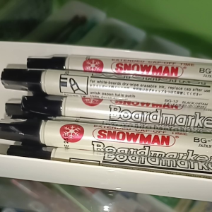 SPIDOL SNOWMAN BOARDMARKER (UNTUK PAPAN TULIS BISA DI HAPUS)