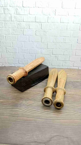 cangklong once pipa kayu Bidara motif pedang B224