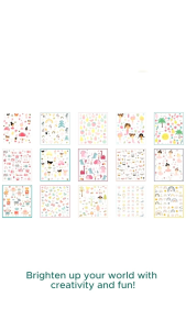 800 Sticker Bomb Fairy  Animal - Gifts Art & Craft Collages Stories Decoration Gift Kids School Stationery