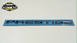 Emblem Belakang Tulisan PRESTIGE Honda CRV HRV BRV Original Aksesoris Asli Honda Suku Cadang Mobil Honda - Lazada