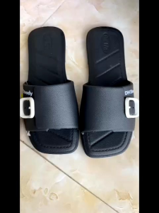 DH531: Dép lê quai ngang nử nhựa đế mõng mềm đan quai mẫu mới chính hãng Duwa