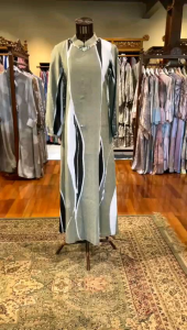 Lyla Dress Viscos Payet by Dian Pelangi LIMITED EDITION Busana Muslim Baju Maxi Gamis Abaya Kaftan Gaun Pesta Pernikahan Kondangan Casual Formal Wanita Hijaber Cantik Anggun Modis Modern Elegan Mewah Model Korea Terbaru Motif Batik Abstrak Kekinian