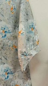 เสื้อแตงโม คอจีนแขนสามส่วนกระดุม ผ่าหน้า ติดกระดุม ผ้าป่านมัสลิน เนื้อผ้าไม่ยืด ใส่สบาย ไม่ร้อน สินค้าใหม่ ( สินค้า มีจำนวนจำกัด )