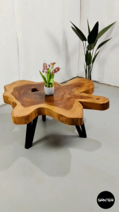 CET340. Angsana Solid Wood Coffee Table