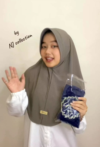 Hijab Instan Sport Loli S Kerudung Instans Soft Pad