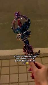 Cây Đèn Trung Thu Quyền Trượng Xoay Được Siêu Xinh Cho Bé