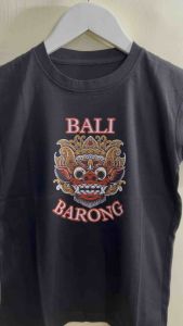 Tshirt Kids Kaos Atasan Oblong Anak Usia 1-12 Laki-Laki Perempuan Sablon Gambar BALI BARONG
