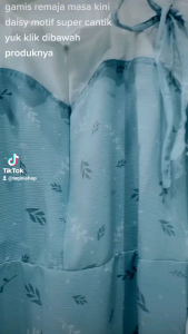 GAMIS WANITA REMAJA MASA KINI VIRAL TERBARU 2025 DAISY DRES MOTIF ALESYANA HIJAB