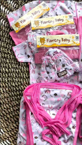 Paket 53 Pcs Pink Baju Bayi Baru Lahir New Born Fiantry Premium Baby And Kids Mall