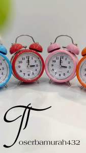 JAM WEKER KRING POLOS WARNA BAHAN BESI ANAK ANAK