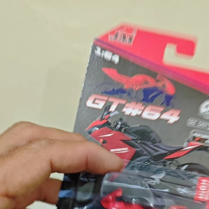 mainan motorcycle die cast metal 1:64 GT64/ motor miniatur sangat bagus