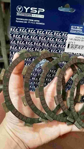 Kampas Kopling 5TP Jupiter Z Isi 5 Original FCC YSP Genuine Part