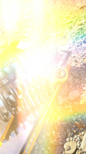 Shock Belakang Tiger Revo MERK MOS ( Ukuran 320mm )