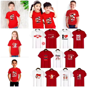 Kaos Anak Merah Putih: Pilihan Gambar & Free Nama