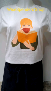 Coffee and Book Gildan Fashion Shirt Ladies Women