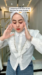 ROK JEANS MIX BRUKAT ELLA TRENDY