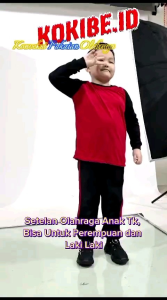 Setelan Olahraga Anak anak Tk Dan Paud