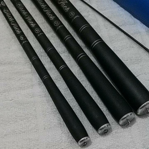Joran Tegek Carbon Ruas Pendek Milano black Jack 270 sd 450 cm BONUS 2 section ujung joran