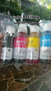 Tinta Refill GT53 GT52 GT51 GT 51 52 53 Printer HP 115 315 415 515 615