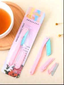 AMS2 Pisau Cukur Alis / Eye Brow Razor Lipat /Alat Cukuran Alis