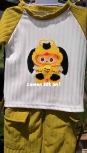 Setelan Hornet Knit Anak Lucu Usia 1 sampai 10 tahun Setelan Viral Anak perempuan
