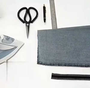 Pemendek Celana Tanpa Jahit 1Roll Panjang 1M Perlengkapan Menjahit Lem Jeans Self Adhesive