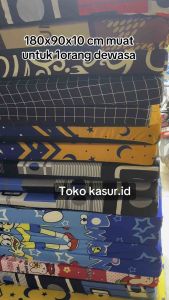 Kasur busa super awet anti kempes uk 180x90x10 cm muat untuk 1 orang dewasa