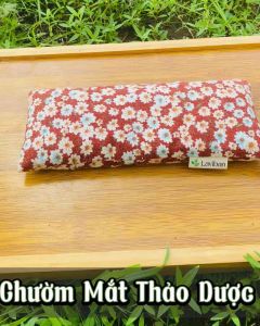 Túi chườm mắt thảo dược - hỗ trợ điều tr//ị mất ngủ - tan bọng mỡ giảm quầng thâm mắt