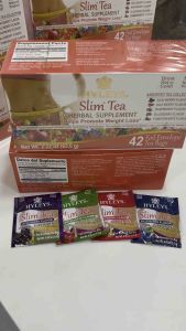 42 Gói Trà Thảo Mộc Hyleys Slim Tea Của Mỹ- Date 2028