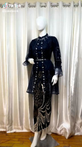 Set Kebaya Davina Full Payet untuk Pesta & Wisuda