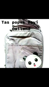 Tas popok Bayi Omiland uk. 24 x 25 x 12 cm