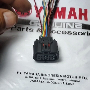 kabel socket soket modul remot remote scu answer back kunci kontak pin 12 yamaha mio s fino 125 fi blue core ori original