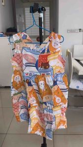 女童锦棉裙子 A类 [Ready Stock] Baby Girls Dress Childrens Cartoon Skirts Pure Cotton Girls Dress Fashion Childrens Skirt gadis Skirt