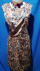 DRESS KUTUNG/SLEEVELESS LEOPARD BROWN (PRELIN) 32