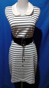 DRESS KUTUNG/SLEEVELESS PUTIH(BRENN) 102