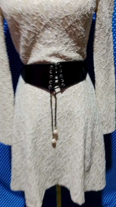 Dress Brukat Glitter Lengan Panjang (EGOIST) 289