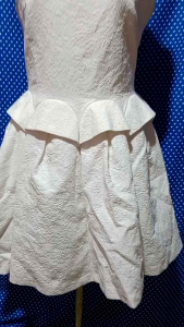 MINI DRESS GAUN PESTA PUTIH (PIVE PLUS) 330
