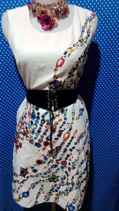 DRESS KUTUNG/SLEEVELESS PUTIH(ME SENSE) 39