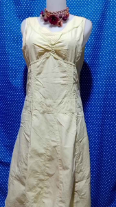 DRESS KUTUNG/SLEEVELESS HIJAU LEMON(PREMERE CC) 88